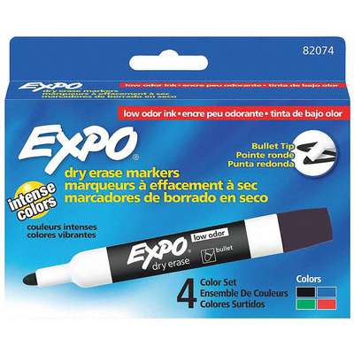 Marker,Dry Erase,Bullet,