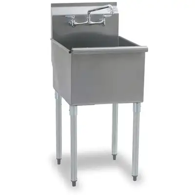 Utility Sink,Stainless Steel,