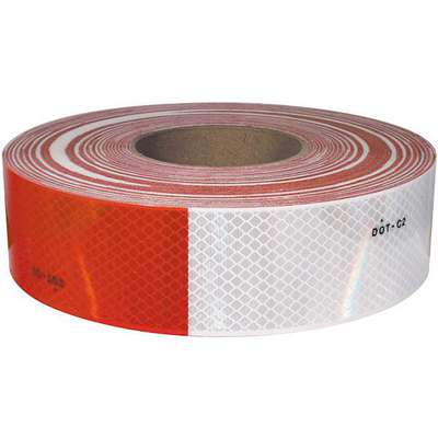 AMBER YELLOW GOLD Reflective   Conspicuity Tape 2" x 25 ft lined 