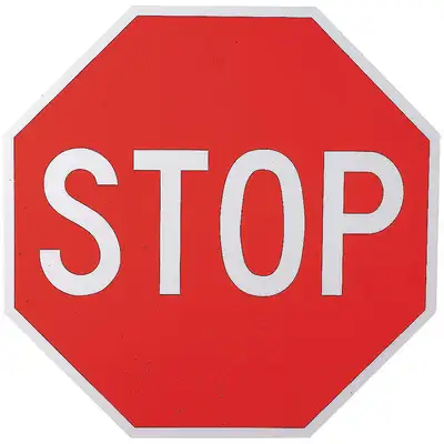 Traffic Sign: Stop 18"X18" Al