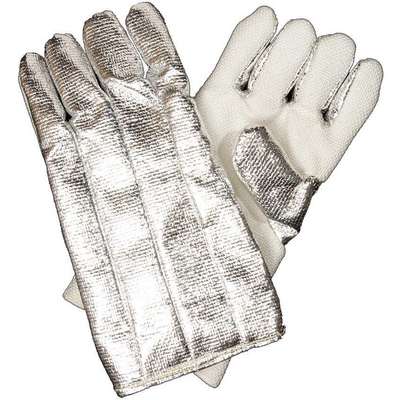 Heat Resist. Gloves,Aluminized,