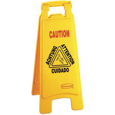 Floor Safety Sign,Caution,Eng/