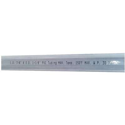 Tubing,7/8 I.D.,100 Ft.,Clear,