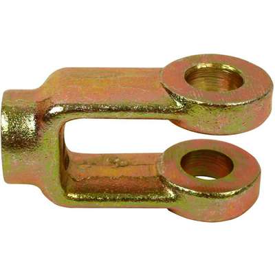RH Clevis Yoke End 5/16-24 x 2 1/2 3/8 Hole Pack of 10