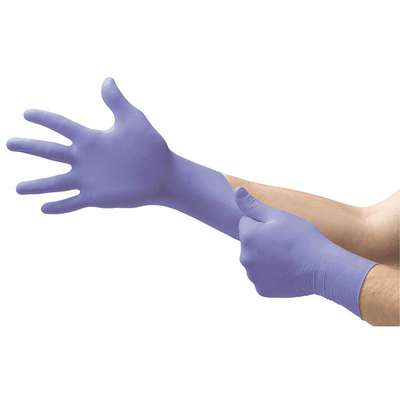 Disposable Gloves,Nitrile,Xs,