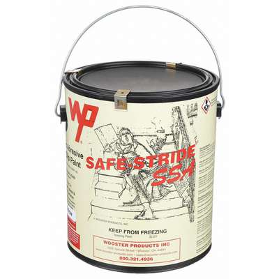 Floor Paint,1 Gal,Safety Yellow