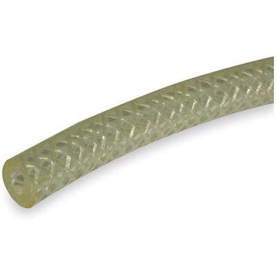 Tubing,Braided,Poly,3/8 In,