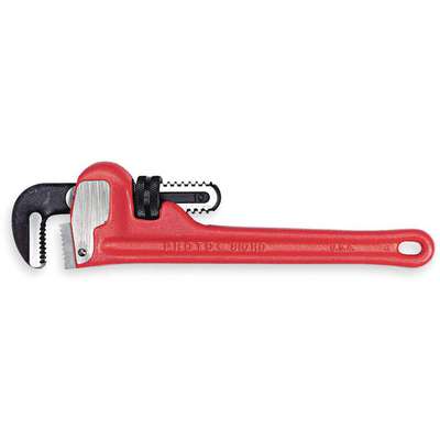 Straight Pipe Wrench,Steel,6