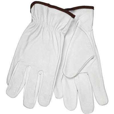 Leather Palm Gloves,Goatskin,L,