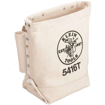 913465 Klein Tools Tan, Tool Pouch, Canvas, For Maximum Belt Width