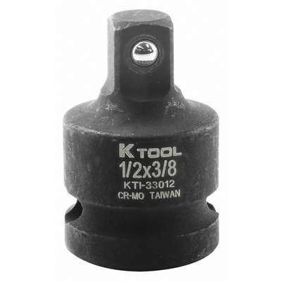 Impact Adapter,1/2in.,Black