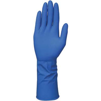 Disposable Gloves,Latex,Blue,M,