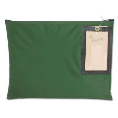 14"X11" Green Nylon Trnsit Bag
