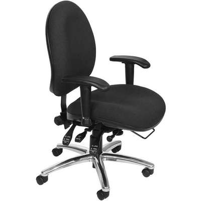 Desk Chair,Black,Fabric