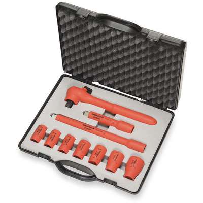Insulated Socket Wrench Set,10