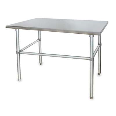 Fixed Work Table,SS,72" W,30" D