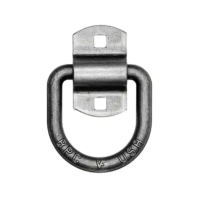 D-Ring 1/2" With 2 Hole Mount