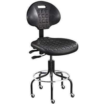 Chair,300 Lb. Wt. Cap.,Black