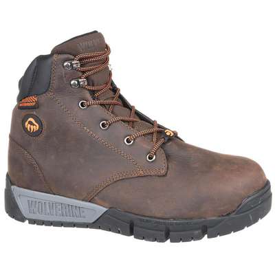 Work Boot,8-1/2,M,Brown