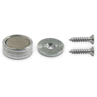 921515-6 Magnetic, Non-locking, Magnetic Latch Set, 1-9/64, Nickel