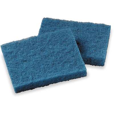 Cleaning Pad,Blue,4In L,5-1/