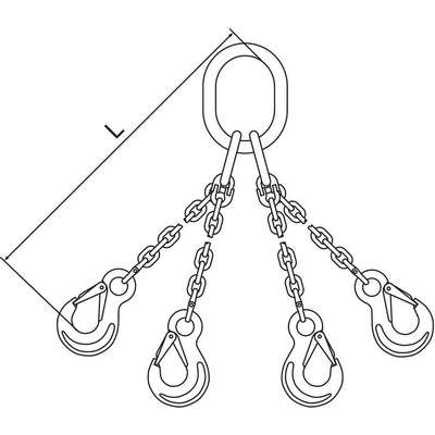 Chain Sling,G120,Qos,Alloy