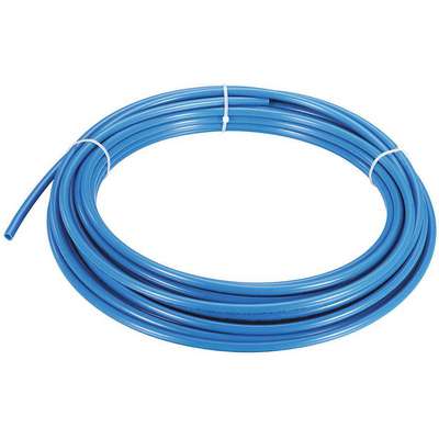 Tubing,1/4" Od,Nylon,Blue,100