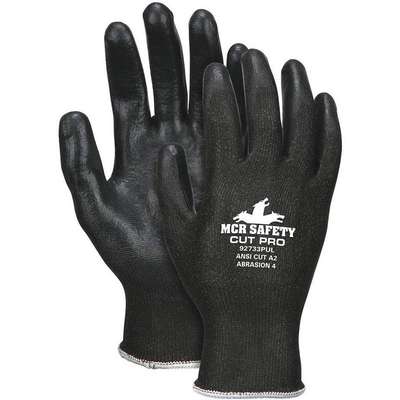 Cut Resistant Gloves,3,L,Black,