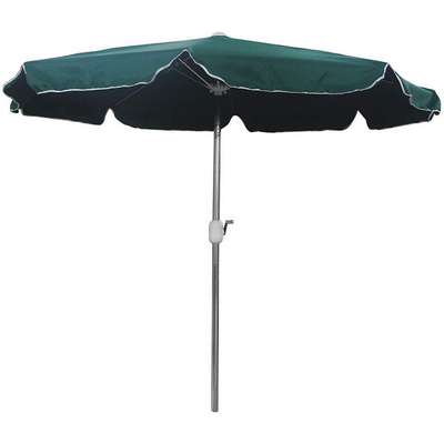 Outdoor Umbrella,Round,Green