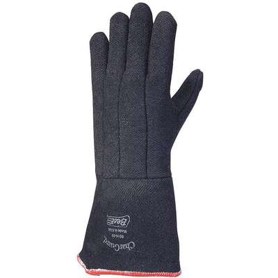 Heat Resistant Gloves,Black, L,