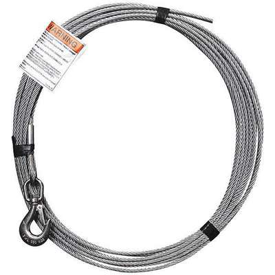 Cable Assembly,Galvanized,1/4"