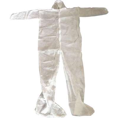 Hooded Coverall,Attached Boots,