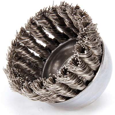 Knot Wire Cup Brush,Threaded