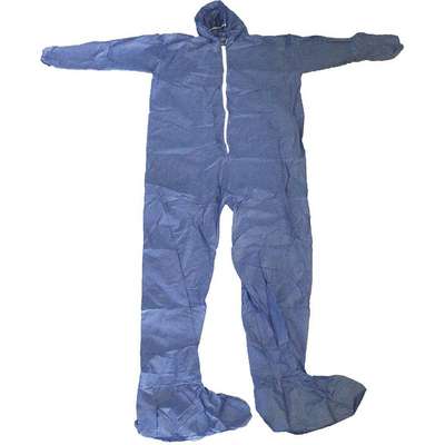 Hooded Coverall,Attached Boots,