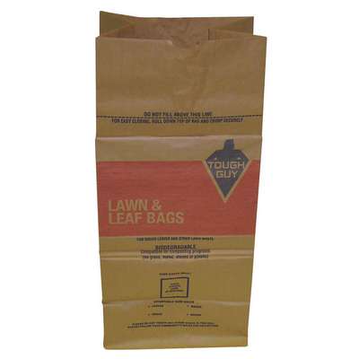 933663-6 Tough Guy Compostable Lawn and Leaf Bags: 30 gal Capacity
