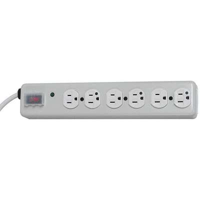 Surge Protector Strip,6 Outlet,