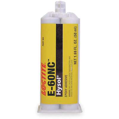 Epoxy Adhesive,2 Part,Blk,50mL,