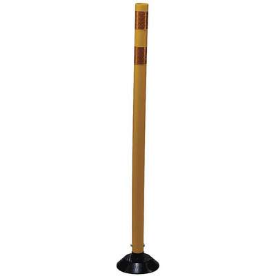 Delineator Post,Yellow,Hdpe,48