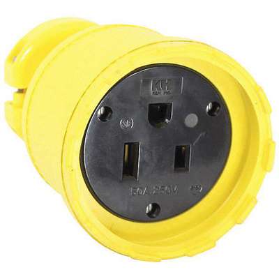 Connector,6-50R,250V,3 Wire,