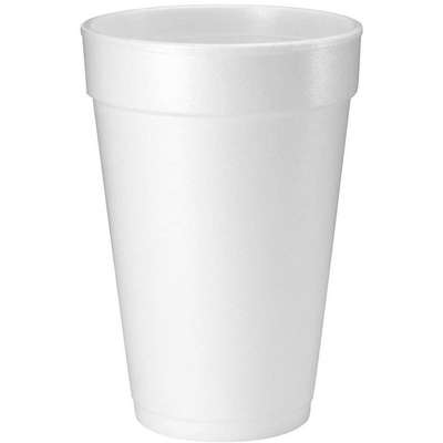 Cold/Hot Cups, 16 Oz., White