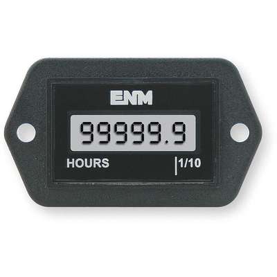 Hour Meter,Lcd,2-Hole