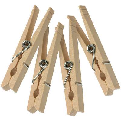 Clothespins,Wooden,Pk 100