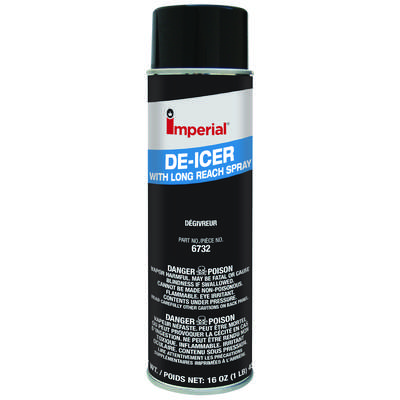 6732 Imperial De-Icer With Long-Reach Spray, 16 oz. Aerosol Can