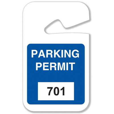 Parking Permits,Rearview,701-