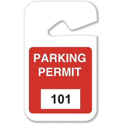 Parking Permits,Rearview,101-