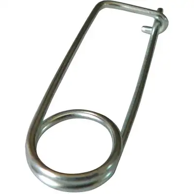 Safety Pin,Zinc,0.058x1 1/16L,
