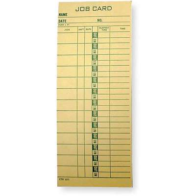 Job Cost Time Card,PK1000