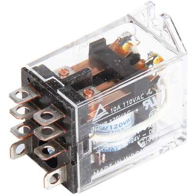 Relay,8Pin,Dpdt,10A,24VAC