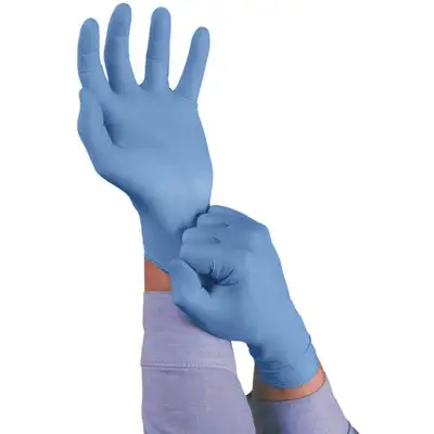 Disposable Gloves,Nitrile,Xl,