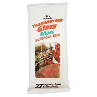 Glass Wipes 27 Count